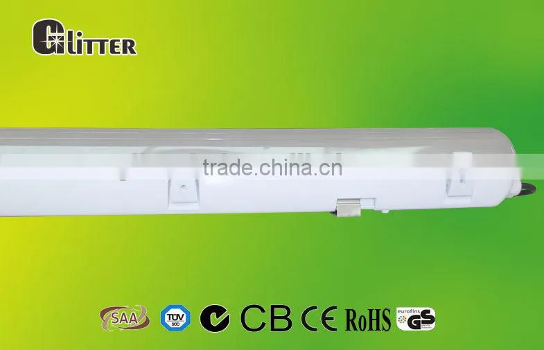 2015 high quality IP65 fixture LED tri proof light fixture 110lm/w
