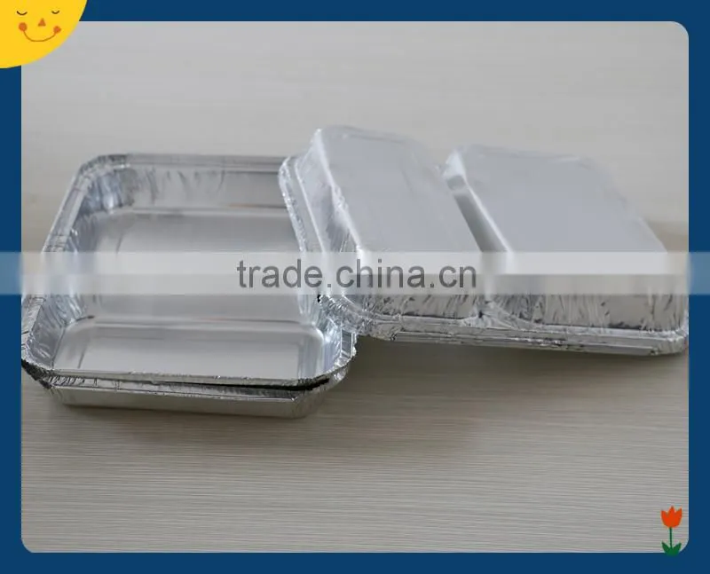 2 compartments Aluminum Foil Food Container price