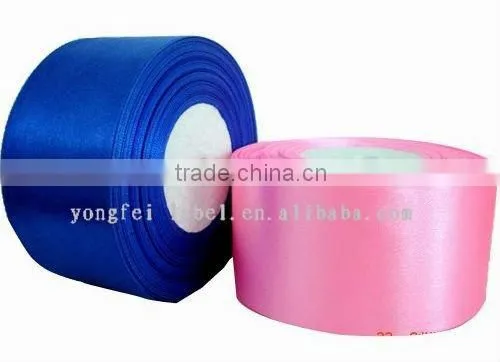 100%polyester satin slitted edge ribbon