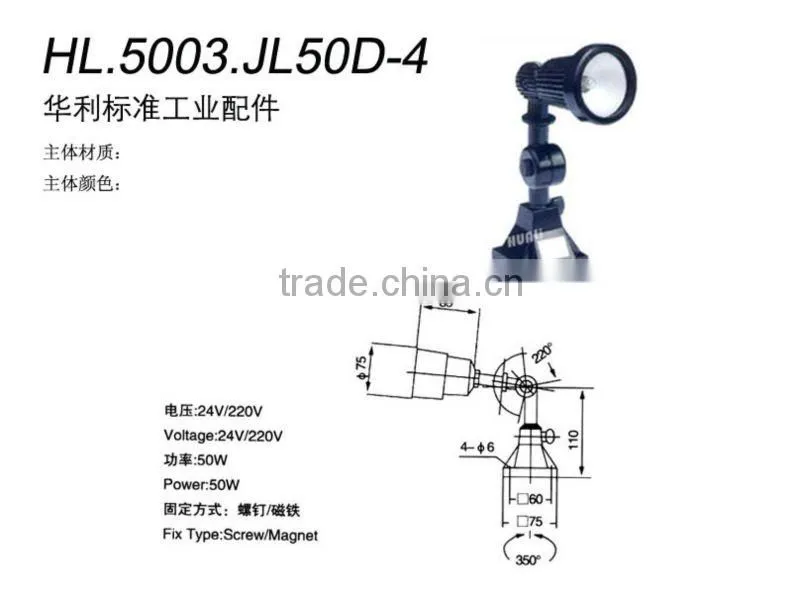 High Quality adjustable arm work lamp