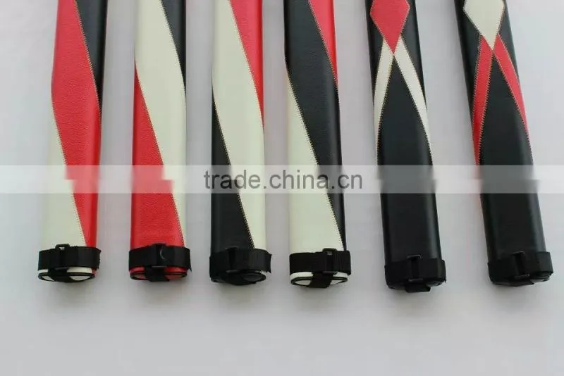 Protable billiard pool cue case with cue billiard accessories