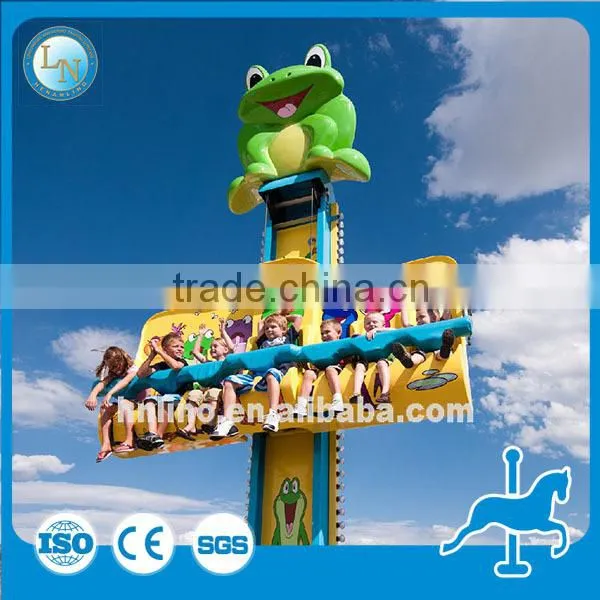 Attractive Frog hopper ride!!! Fairground attraction Amusement park kids games jumping frog for sale