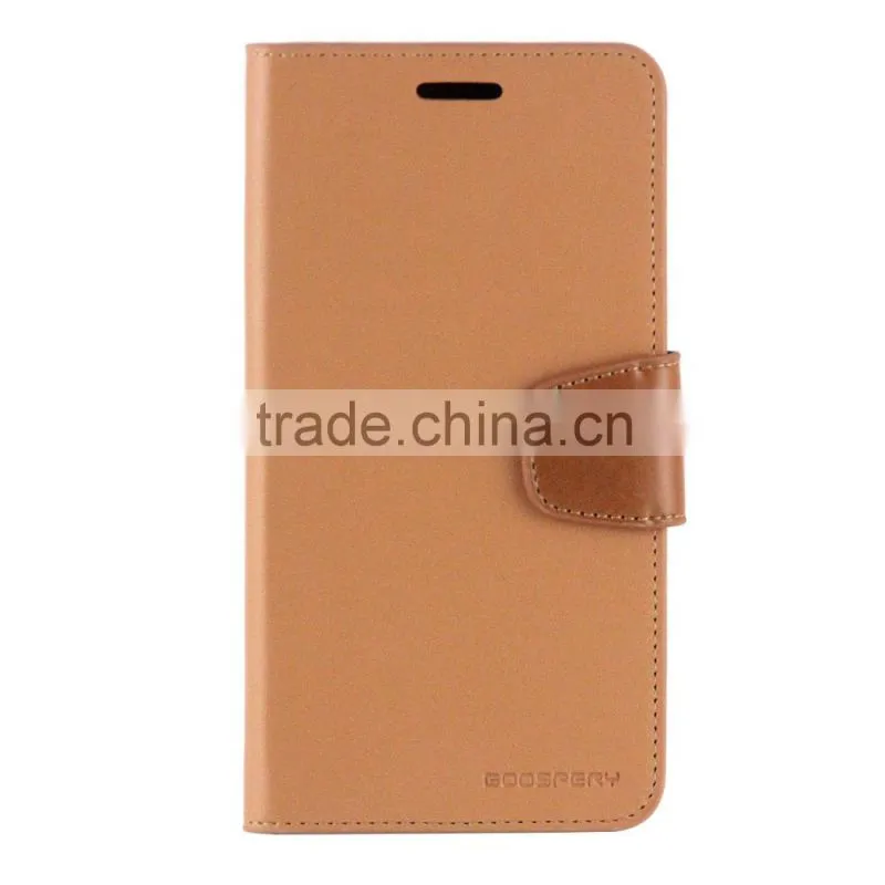For Samsung Galaxy S6/S6 Edge Mercury Sonata PU Leather Flip Cover case Wallet cases