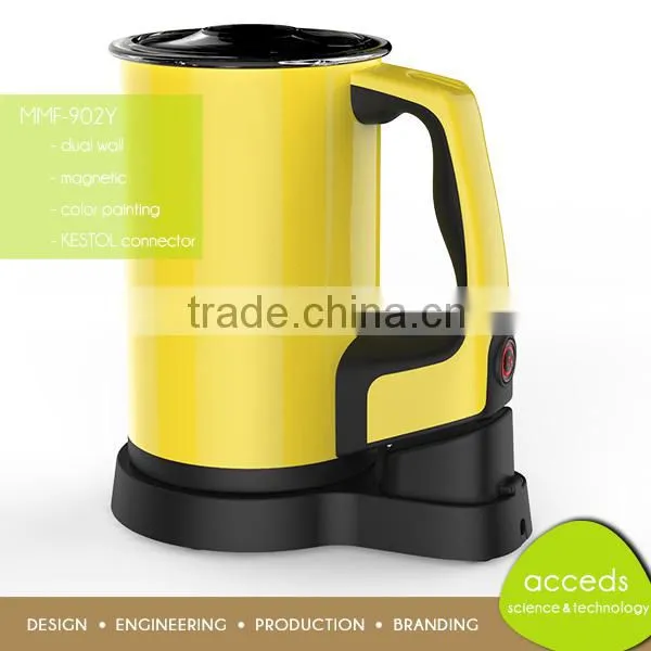 Stainless Steel New Design Magnetic Italian GS Electric Milk Frother