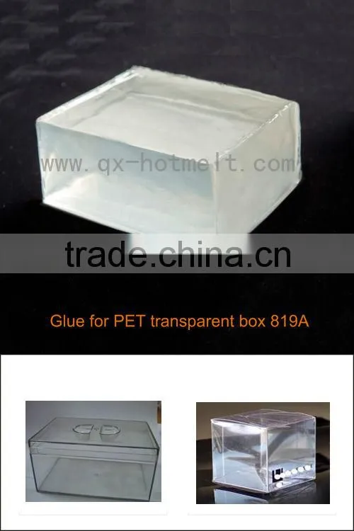 Cheshire professional hot melt glue for hot melt glue gun,PET transparent box