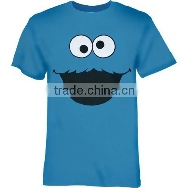 2013 fashion models of fabric blouses custom t shirt printing 3D t-shirt