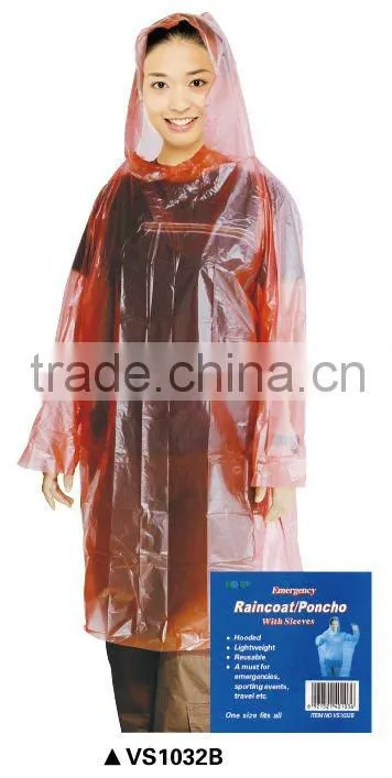VS1032B Beautiful Ladies rainwear raincape