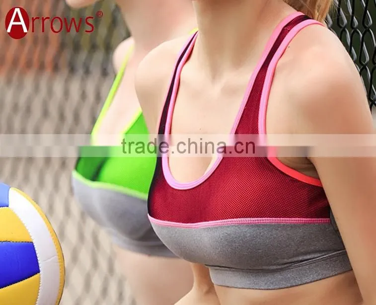 Super Quality Products Coloful Shockproof Seamless Sport Yoga Bra,Fitness Yoga Wear Breathable