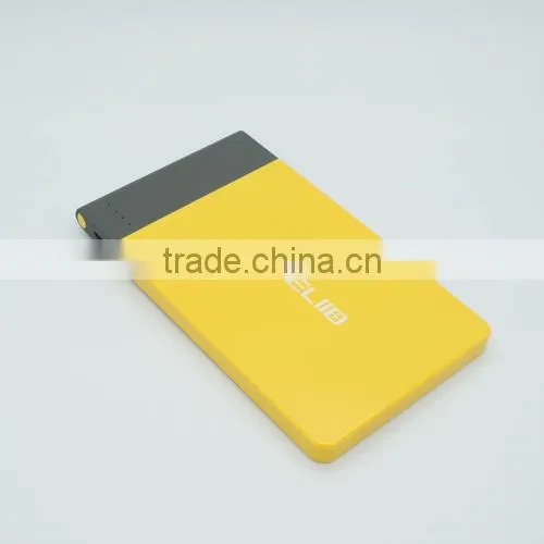 credit card size power bank 4600mah power bank charger
