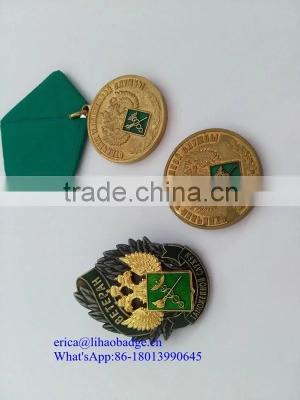 Low price war medals Free delivery custom metal award medals Excellent quality cheap Russia medals