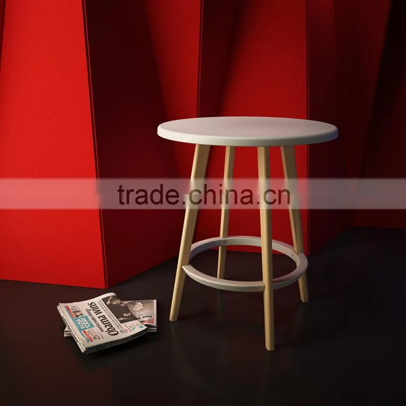 2015 best selling bar furniture wood legs high bar table