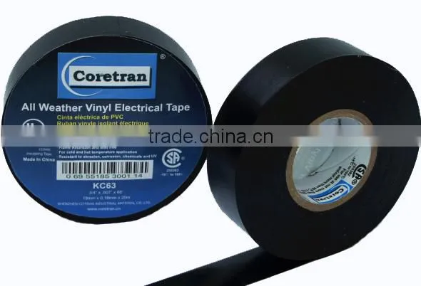 Professional Manufacturer PVC Electrical Insulation Adhesive Tape