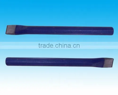 Carbon Steel Stone Flat Cold Rock Breaker Chisel/ stone chisels /6pc Stone Carving Chisels /300mm Flat Stone Chisel