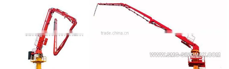 Separate Modular 32m Floor/Elevator Well Climbing Concrete Placing Booms Distributor for sale