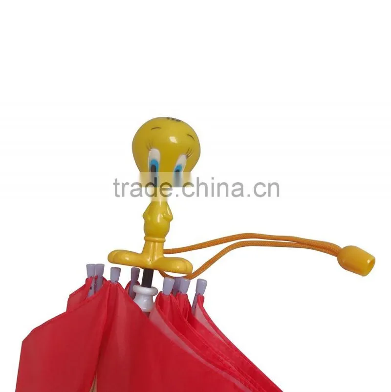 Kids rain cartoon picture custom design umbrella