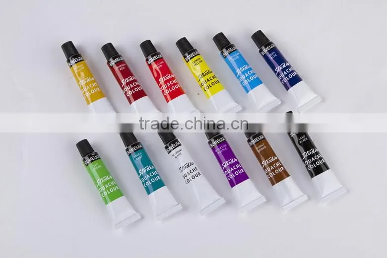 BOMEIJIA 12colors gouache colour set