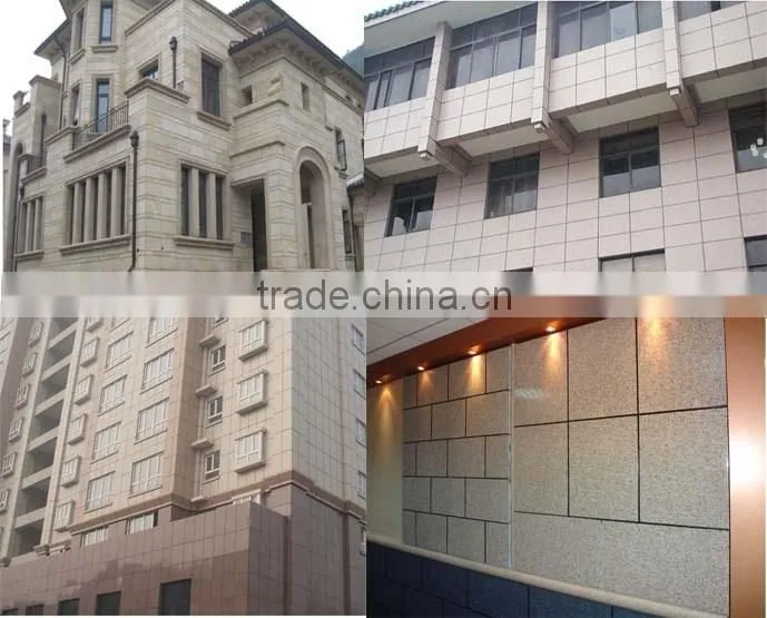 exterior insulated wall decorative panel with finish pattern