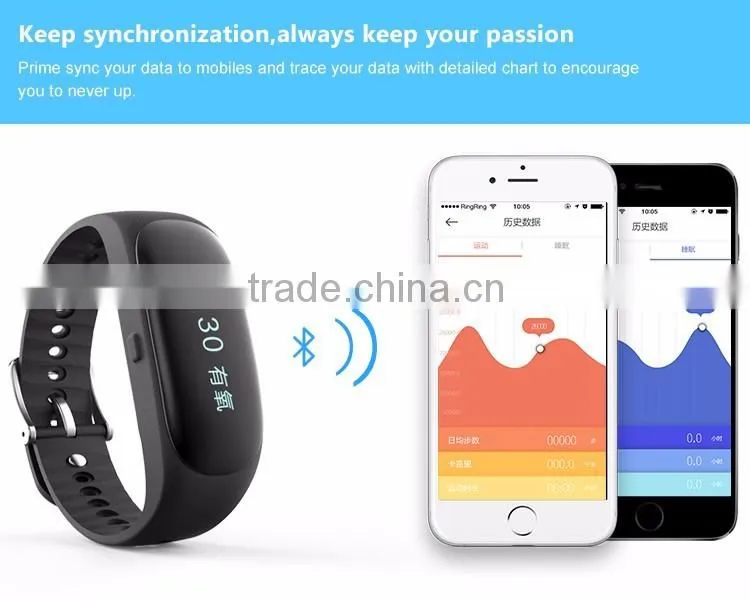 Shenzhen OEM factory sport fitness tracker custom design