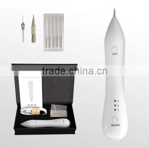 Newest skin care tool Rechargebale Mini moles,freckle, tattoo removal pen beauty instrument micro plasma removing moles freckle