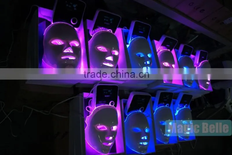 Big sale electronic facial heating LED PDT LED facial mask with CE