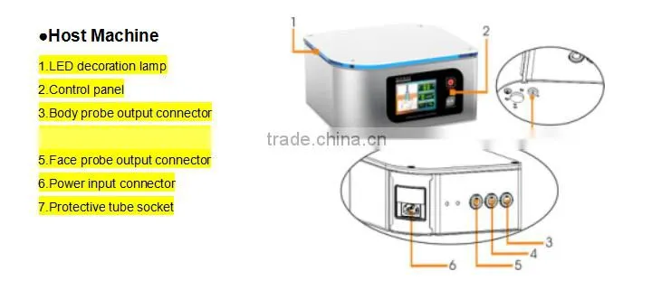 Ultrasonic Wave Beauty Instrument with vibration function