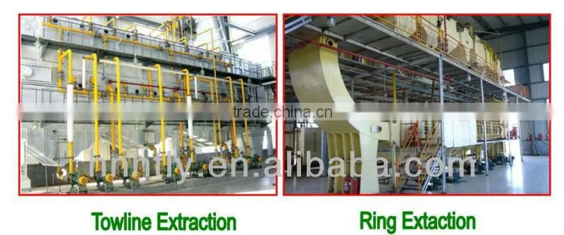 Complete set rice bran oil mill machinery