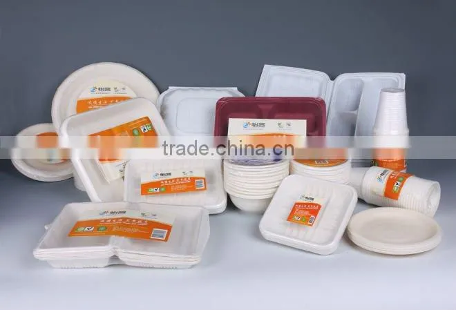 Biobased cornstarch environmental friendly food container