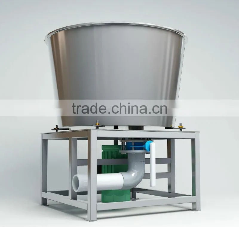 CE certified commercialized Puxin food waste fast shredding machine