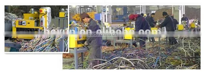 HW-50BS Scrap Copper Wire Stripper electric cable stripper cable stripping machine with CE