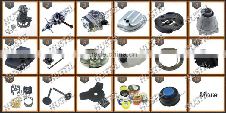 35cc Two Stroke Brush Cutter GX35 Grass Trimmer Synchronous belt