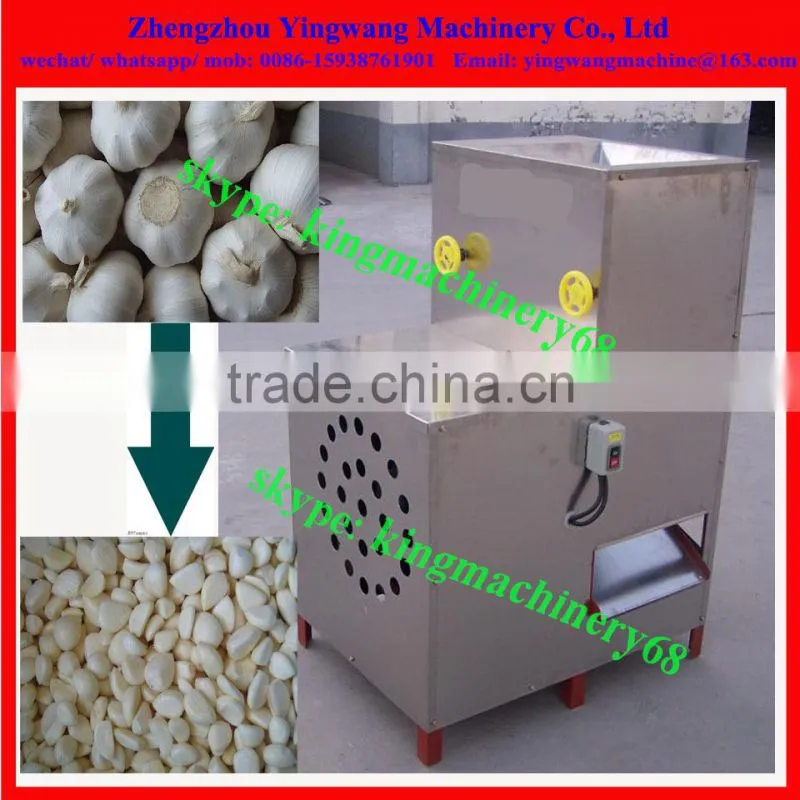 garlic cloves separating machine