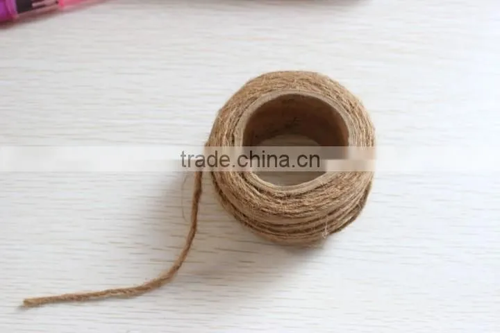 nature color jute ,sisal twine,gardening twine,nature color twine