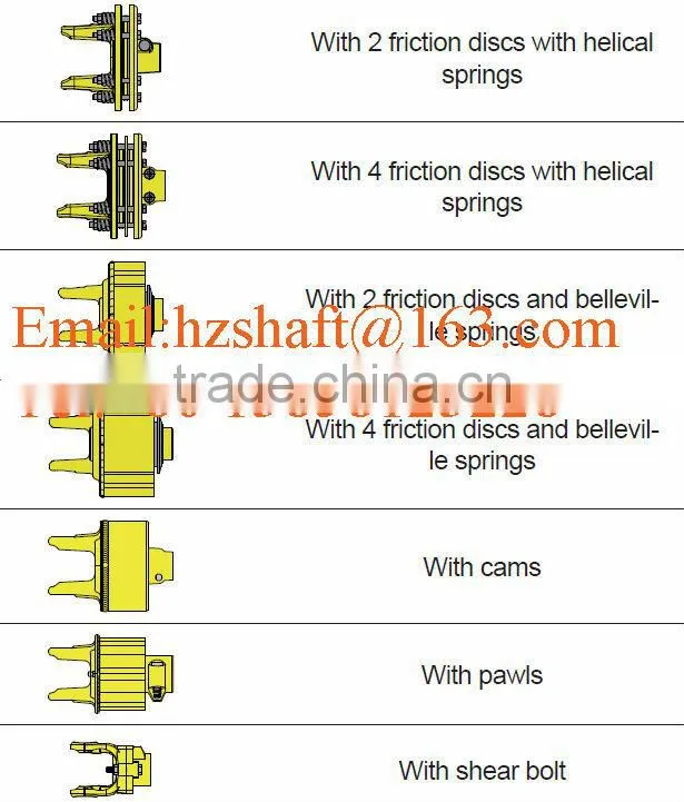 35*98 PTO shaft yoke parts forged with CE Certificated