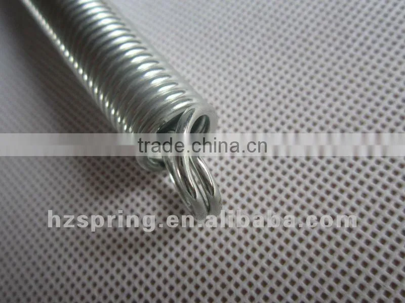 Extension Spring, Double Twisted Full Loop Over Center