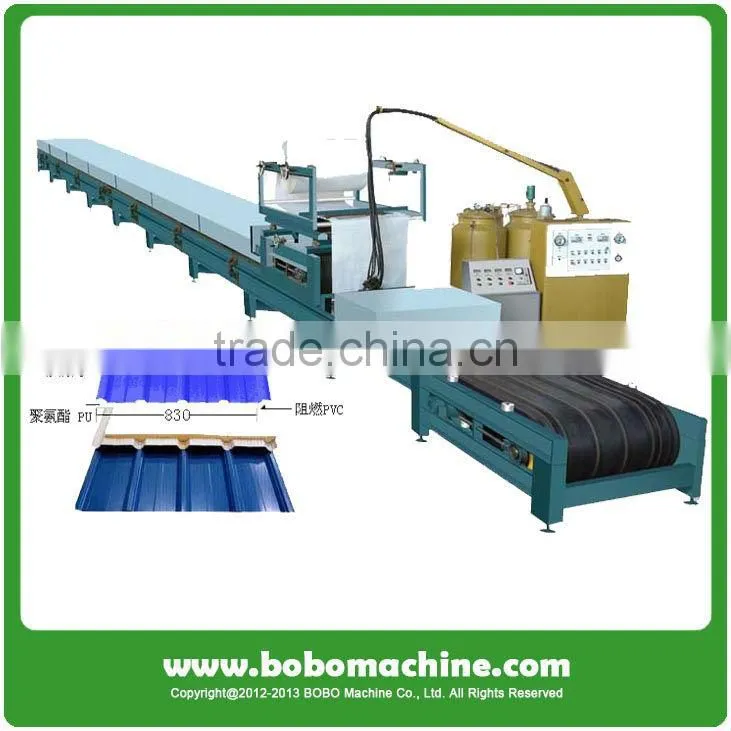 High configuration polyurethane foam insulation injecting machine