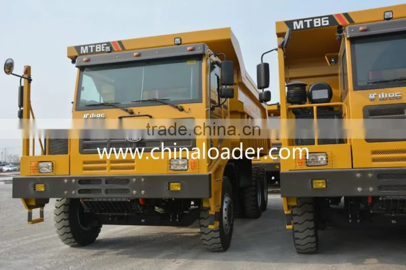 China LGMG dump truck for sale in myanmar ,86T MT86