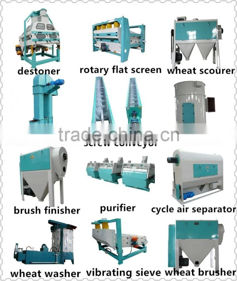 China supplier wheat flour mill plant machine for hot sale with low price