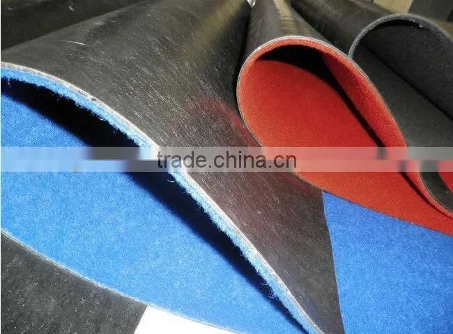 carpet with resin backing Needle Punch Brush Track carpet