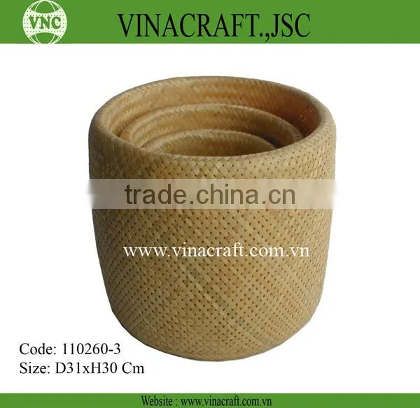 Vietnamese Bamboo - Magazine paper storage bin