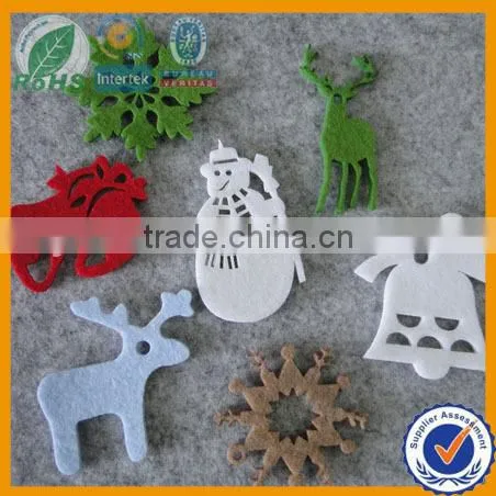 Christmas decorations of felts