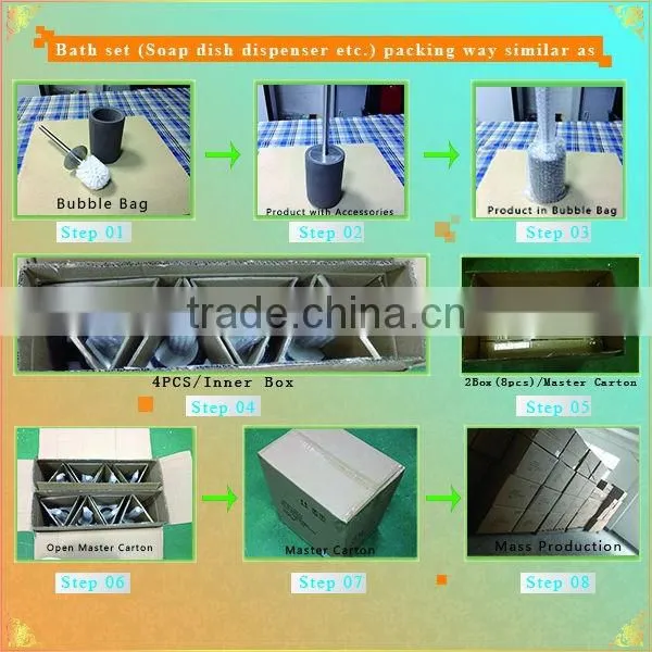 Eco-Friendly Feature and Ceramic Material bathroom set wholesale