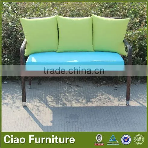 HIGH QUALITY OUTDOOR COFFEE TABLE SET DARK BROWN COFFEE WICKER TABLE CHAIRS