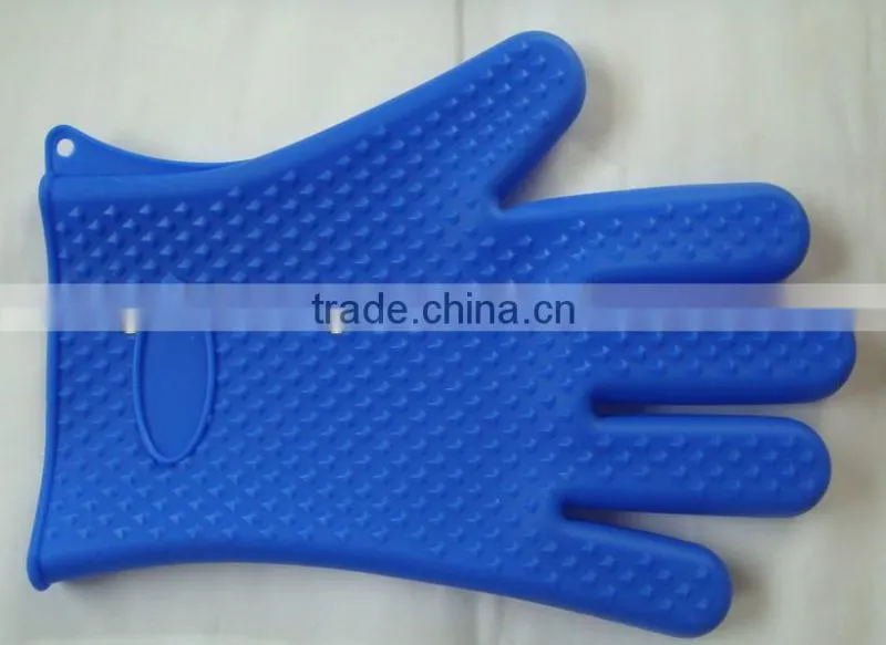Hot Baking Microwave Oven Cooking Mitts Kitchen Heat Resistant Silicone Glove