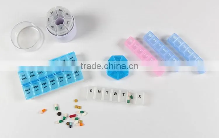 Toprank Promotion Clear Plastic Am Pm Pill Box Travel Storage 28 Day Pill Box Monthly Pill Box With Divider