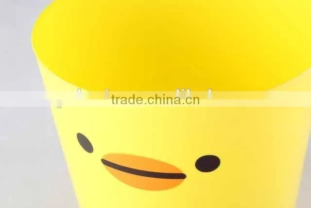 Animal Design Plastic Rubbish Bin Household Garbage Can/ Trash Can