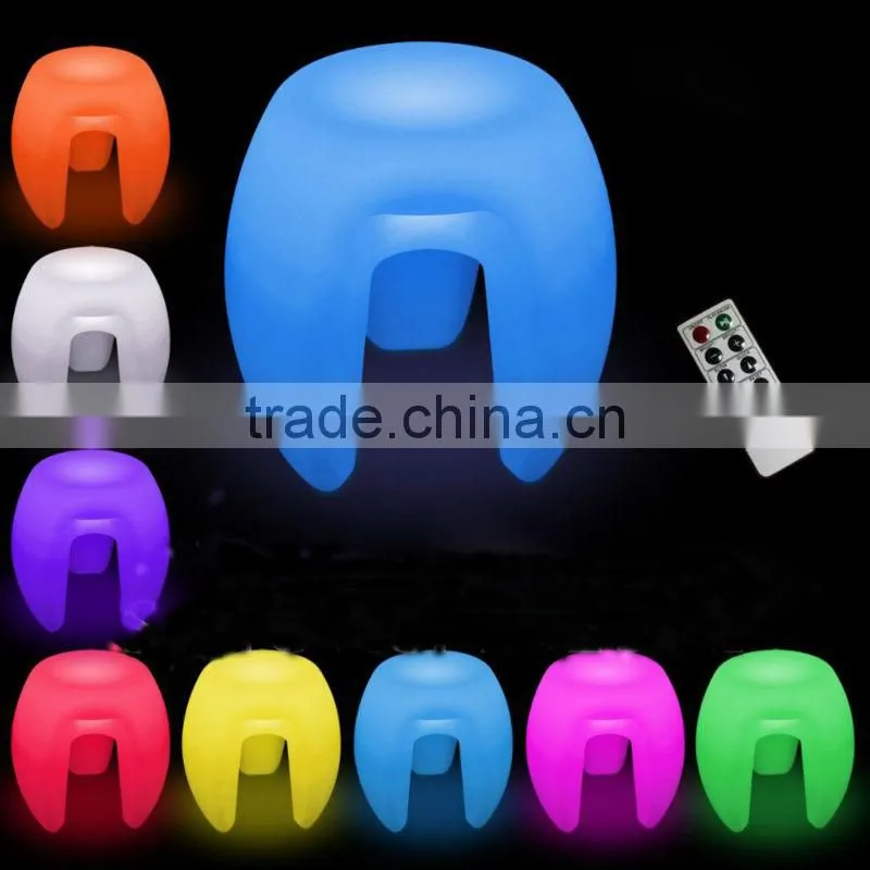 new modern led bar stool with adjustable height