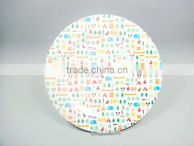 Melamine snack dessert plate for kid children