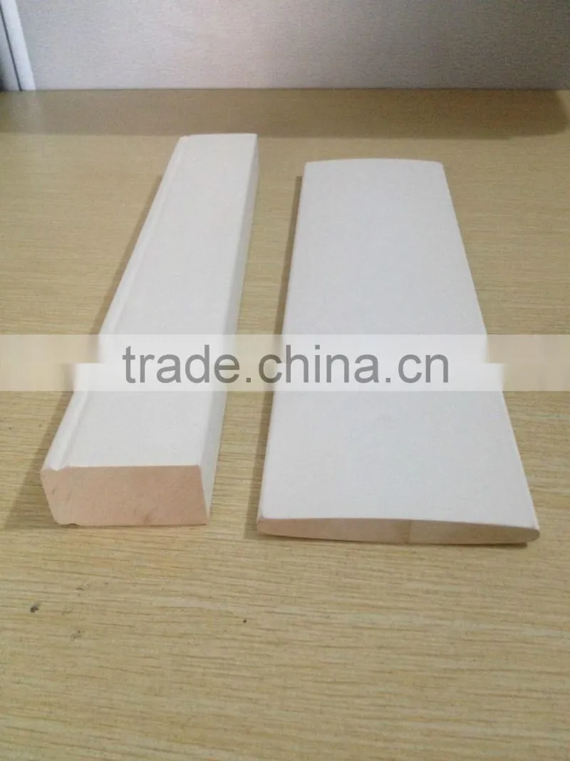 exterior window moulding with gesso coat