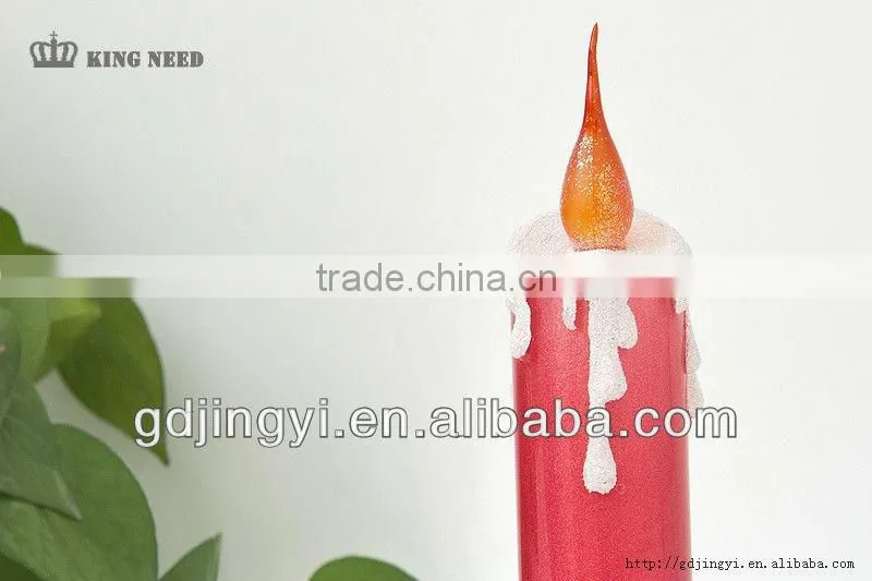 Acrylic wedding party led star base candle light christmas decoration gift