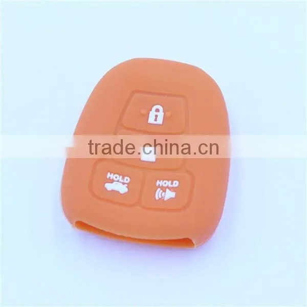 key fob Toyota Camry 4 buttons remote key case Toy blank keys with logo with door button